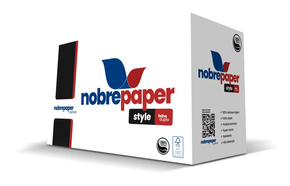Papel Toalha Inter FD NOBRE 10044 C/2000 Folhas